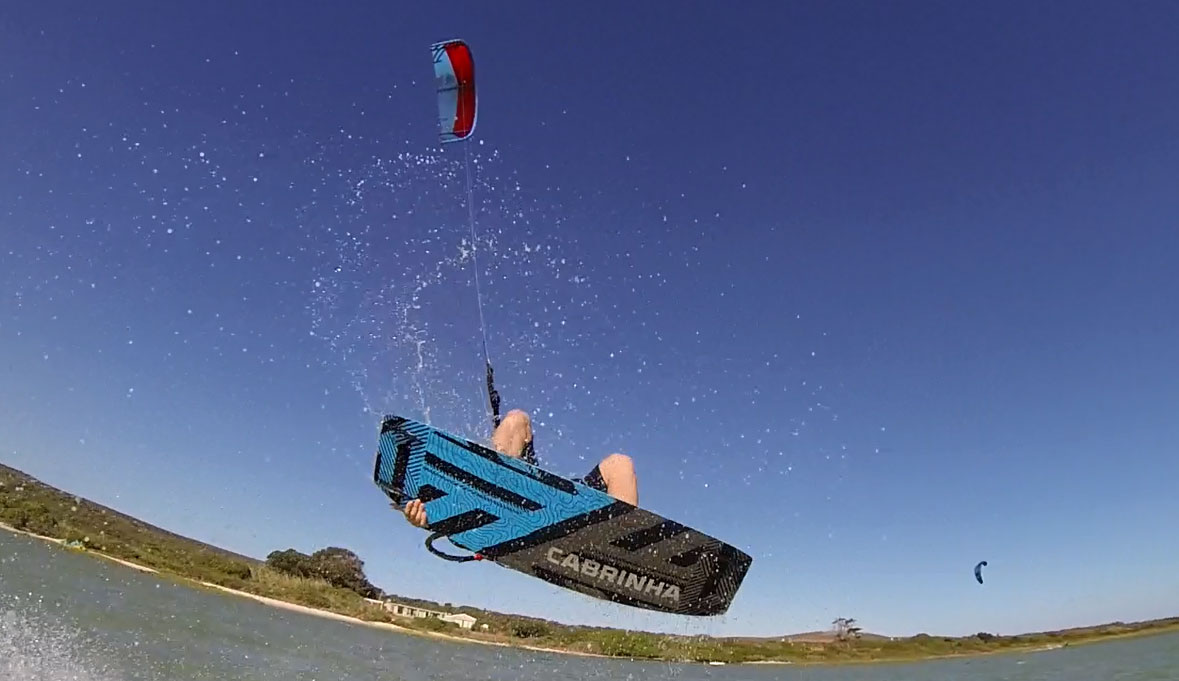 Kyle Norton Gliding Through Langebaan