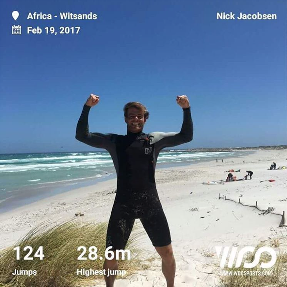 Nick Jacobsen Breaks Kitesurfing Height Record In Witsands, Cape Town