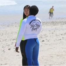 kwezi surf instructor surf lessons cape town