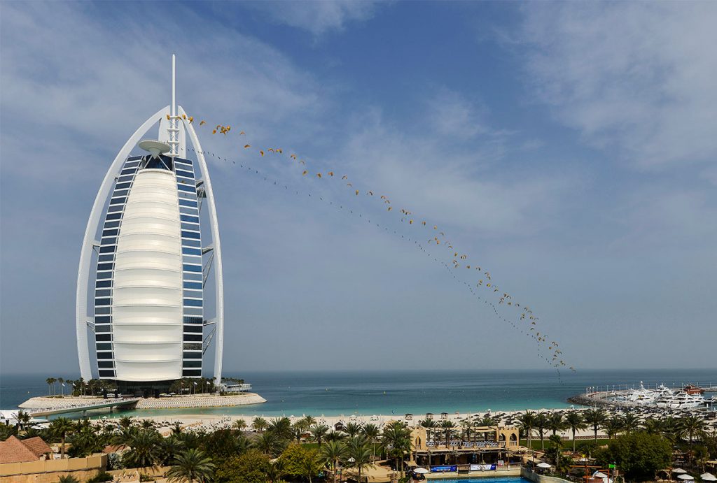 Nick Jacobsen Jump Off Burj Al Arab